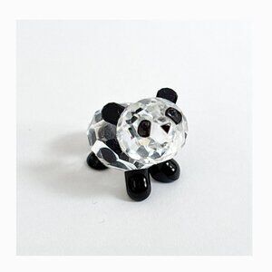 Swarovski - [RETIRED] Crystal Panda Figurine - Mini Collection